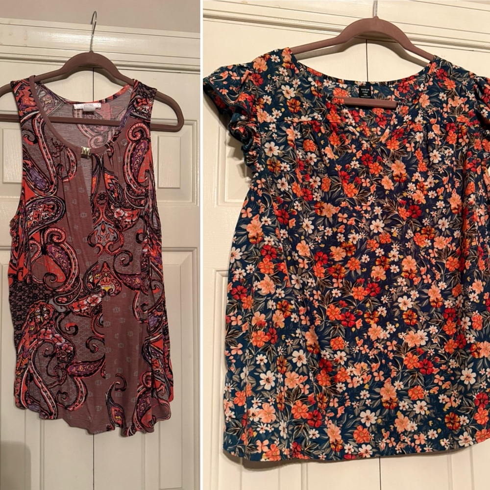 Lot of 2 blouses